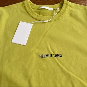 HELMUT LANG Men's Core Logo T-Shirt in Absente